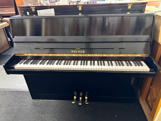 Welmar Black Upright Piano