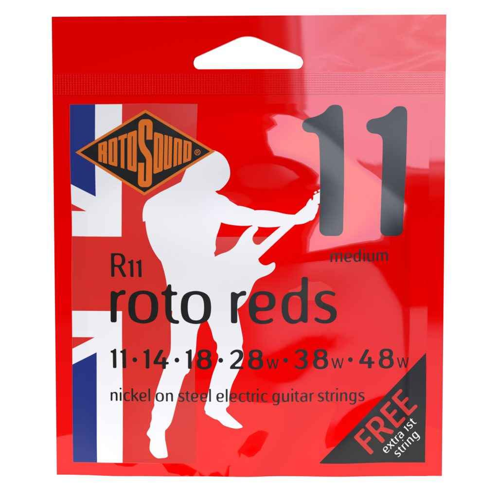 Rotosound Roto Reds Electric Guitar Strings (11-48)