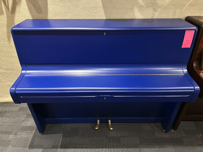Welmar Upright Piano in Blue