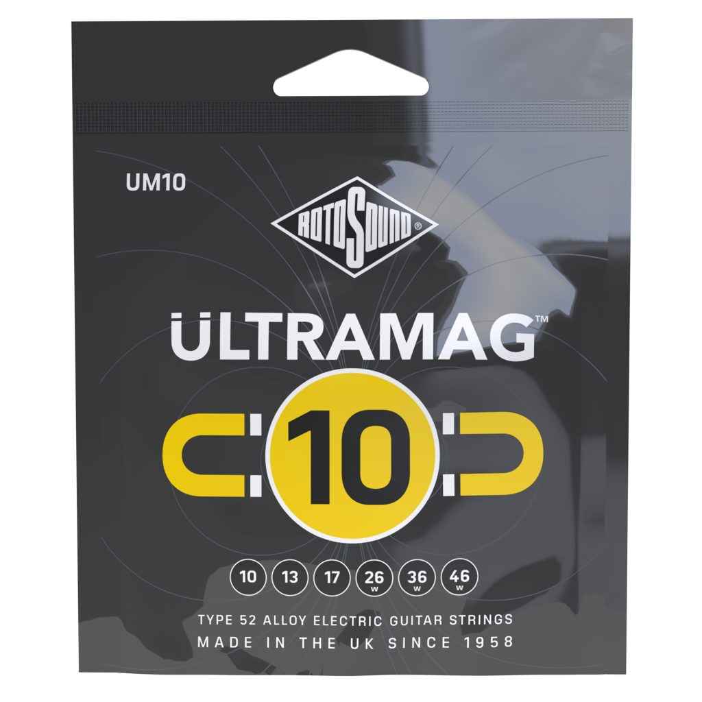 Rotosound Ultramag 10 Electric Guitar Strings (10-46)