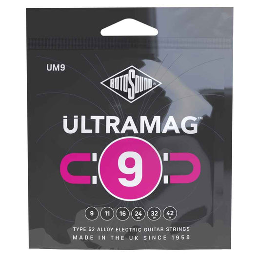 Rotosound Ultramag 9 Electric Guitar Strings (9-42)