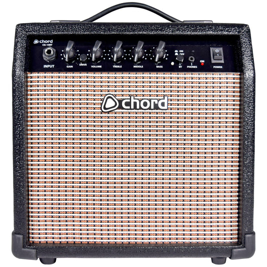 Chord 10 Watt Electric Guitar Amplifier with Bluetooth