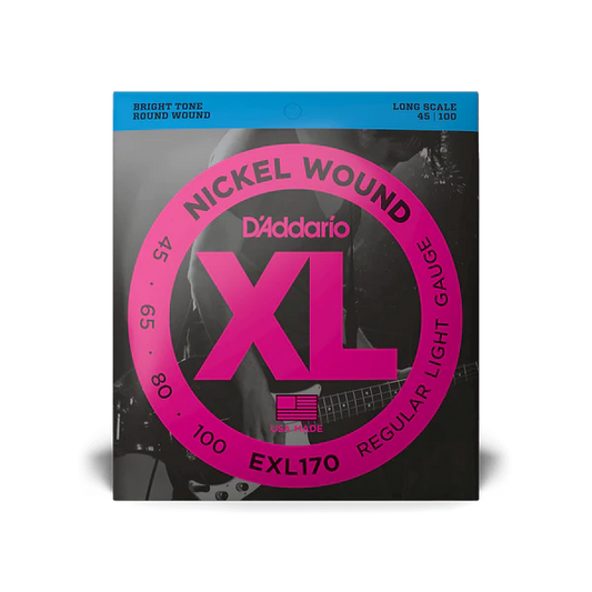 Daddario EXL170 45-100 Bass Strings