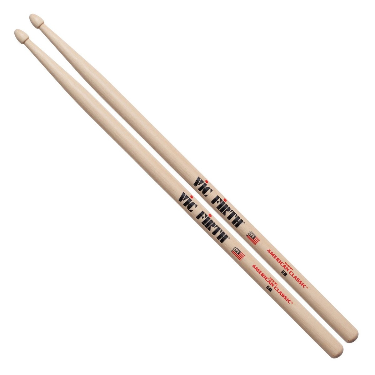 Vic Firth 5B Hickory Drum Sticks