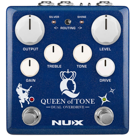 NUX Queen of Tone Dual Overdrive Pedal