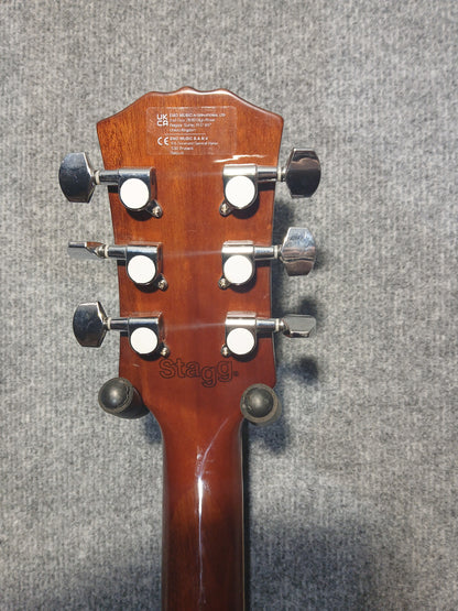 Stagg Silveray LP Style Gold Top Electric