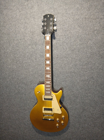 Stagg Silveray LP Style Gold Top Electric