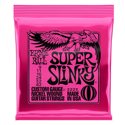 Ernie Ball Super Slinky 9-42 Guitar Strings